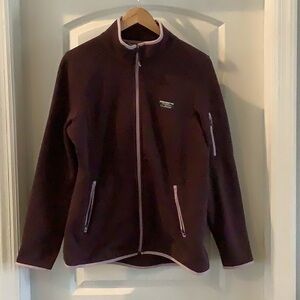 L.L. Bean full zip sweater fleece jacket